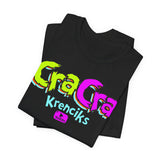 CRA CRA KRENCIK's FUN 90's HALL-O-SCREAM Design Unisex Jersey Short Sleeve Tee