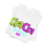 CRA CRA KRENCIK's FUN 90's HALL-O-SCREAM Design Unisex Jersey Short Sleeve Tee