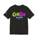 CRA CRA KRENCIK's FUN 90's HALL-O-SCREAM Design Unisex Jersey Short Sleeve Tee