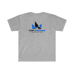 TOP CROWN CONSTRUCTION Two Sided Softstyle Crew Neck T-Shirt