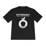 Affordable Pool & Spa Services Logo Moisture-Wicking Tee Bright Colors