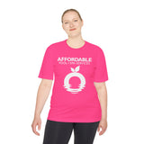 Affordable Pool & Spa Services Logo Moisture-Wicking Tee Bright Colors