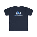 TOP CROWN CONSTRUCTION Two Sided Softstyle Crew Neck T-Shirt