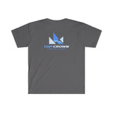 TOP CROWN CONSTRUCTION Two Sided Softstyle Crew Neck T-Shirt