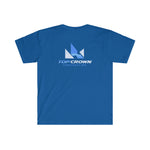 TOP CROWN CONSTRUCTION Two Sided Softstyle Crew Neck T-Shirt