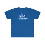 TOP CROWN CONSTRUCTION Two Sided Softstyle Crew Neck T-Shirt