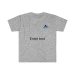 TOP CROWN CONSTRUCTION Two Sided Softstyle Crew Neck T-Shirt