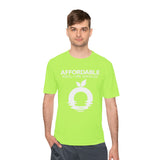 Affordable Pool & Spa Services Logo Moisture-Wicking Tee Bright Colors