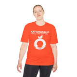 Affordable Pool & Spa Services Logo Moisture-Wicking Tee Bright Colors