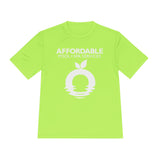 Affordable Pool & Spa Services Logo Moisture-Wicking Tee Bright Colors