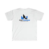 TOP CROWN CONSTRUCTION Two Sided Softstyle Crew Neck T-Shirt