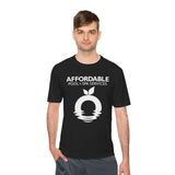 Affordable Pool & Spa Services Logo Moisture-Wicking Tee Bright Colors