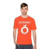 Affordable Pool & Spa Services Logo Moisture-Wicking Tee Bright Colors