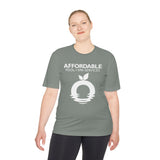Affordable Pool & Spa Services Logo Moisture-Wicking Tee Bright Colors
