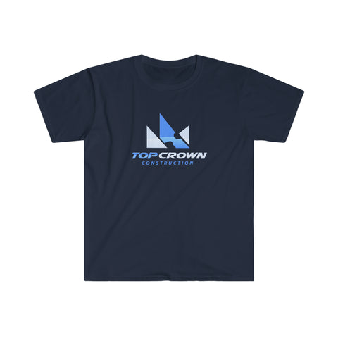 Top Crown Construction One Sided Softstyle T-Shirt