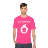 Affordable Pool & Spa Services Logo Moisture-Wicking Tee Bright Colors