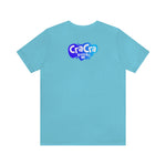 Cra Cra Krenciks Adult Splat Logo Blue Design YouTube Channel 2 Sided Fan Jersey Short Sleeve T Shirt
