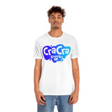 Cra Cra Krenciks Splat Blue Design Adult YouTube Channel Fan Unisex Jersey Short Sleeve Tee
