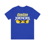 Cra Cra Krenciks Adult Lego Ninjago YouTube Channel 2 Sided Fan Jersey Short Sleeve T Shirt