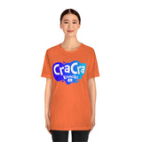 Cra Cra Krenciks Splat Blue Design Adult YouTube Channel Fan Unisex Jersey Short Sleeve Tee