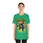 Copy of Cra Cra Krenciks Adult TMNT Teenage Mutant Ninja Turtles Slash YouTube Channel 2 Sided Fan Jersey Short Sleeve T Shirt
