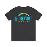 Bare Foot Lawns Double Sided Work Jersey Short Sleeve T Shirt