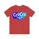 Cra Cra Krenciks Adult Splat Logo Blue Design YouTube Channel 2 Sided Fan Jersey Short Sleeve T Shirt