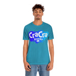 Cra Cra Krenciks Adult Splat Logo Blue Design YouTube Channel 2 Sided Fan Jersey Short Sleeve T Shirt