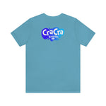 Cra Cra Krenciks Splat Blue Design Adult YouTube Channel Fan Unisex Jersey Short Sleeve Tee