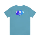 Cra Cra Krenciks Splat Blue Design Adult YouTube Channel Fan Unisex Jersey Short Sleeve Tee