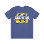 Cra Cra Krenciks Adult Lego Ninjago YouTube Channel 2 Sided Fan Jersey Short Sleeve T Shirt