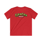 CRA CRA KRENCIKS TMNT NINJA TURTLES Michelangelo YOUTUBE FUN 2 SIDED Kids Softstyle Tee