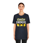 Cra Cra Krenciks Adult Lego Ninjago YouTube Channel 2 Sided Fan Jersey Short Sleeve T Shirt