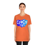 Cra Cra Krenciks Adult Splat Logo Blue Design YouTube Channel 2 Sided Fan Jersey Short Sleeve T Shirt