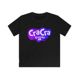 Copy of Cra Cra Krenciks YouTube Channel Purple 2 Sided Kids Softstyle Tee