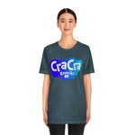 Cra Cra Krenciks Splat Blue Design Adult YouTube Channel Fan Unisex Jersey Short Sleeve Tee