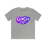 Copy of Cra Cra Krenciks YouTube Channel Purple 2 Sided Kids Softstyle Tee