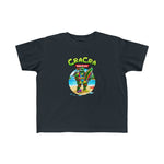 Cra Cra Krenciks Toddlers TMNT Ninja Turtles Surfer Michelangelo YouTube Fun 2 Sided Kid's Fine Jersey Tee