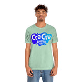 Cra Cra Krenciks Splat Blue Design Adult YouTube Channel Fan Unisex Jersey Short Sleeve Tee