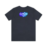 Cra Cra Krenciks Adult Splat Logo Blue Design YouTube Channel 2 Sided Fan Jersey Short Sleeve T Shirt
