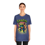 Copy of Cra Cra Krenciks Adult TMNT Teenage Mutant Ninja Turtles Slash YouTube Channel 2 Sided Fan Jersey Short Sleeve T Shirt