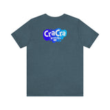Cra Cra Krenciks Splat Blue Design Adult YouTube Channel Fan Unisex Jersey Short Sleeve Tee