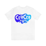 Cra Cra Krenciks Adult Splat Logo Blue Design YouTube Channel 2 Sided Fan Jersey Short Sleeve T Shirt