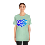 Cra Cra Krenciks Splat Blue Design Adult YouTube Channel Fan Unisex Jersey Short Sleeve Tee