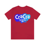 Cra Cra Krenciks Adult Splat Logo Blue Design YouTube Channel 2 Sided Fan Jersey Short Sleeve T Shirt