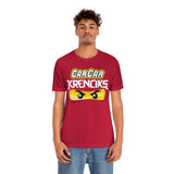 Cra Cra Krenciks Adult Lego Ninjago YouTube Channel 2 Sided Fan Jersey Short Sleeve T Shirt
