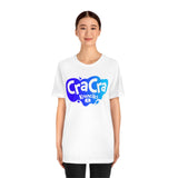 Cra Cra Krenciks Splat Blue Design Adult YouTube Channel Fan Unisex Jersey Short Sleeve Tee