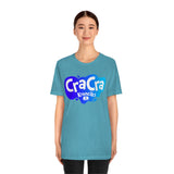Cra Cra Krenciks Splat Blue Design Adult YouTube Channel Fan Unisex Jersey Short Sleeve Tee