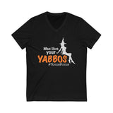 Max Likes Your YABBOS Hocus Pocus Halloween Movie Witches Short Sleeve V Neck T Shirt