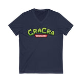 Cra Cra Krenciks TMNT Ninja Turtles YouTube Channel 2 Sided Fan Jersey Short Sleeve V Neck T Shirt